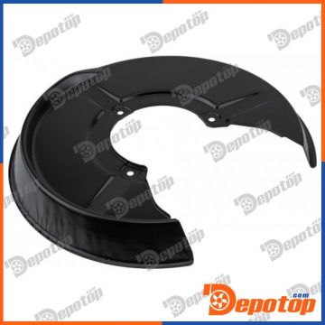 Déflecteur, disque de frein arrière droite pour AUDI | HTO-AU-019, 8D0615612A